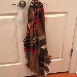 Fall infinity scarf